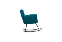 Кресло-качалка Atelier Del Sofa Kono Petrol Green фото №3 — интернет-магазин Desire.md
