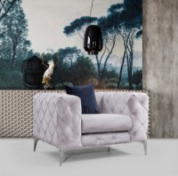 Кресло Atelier Del Sofa Como Light Grey фото №4 — интернет-магазин Desire.md