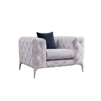 Кресло Atelier Del Sofa Como Light Grey фото №5 — интернет-магазин Desire.md
