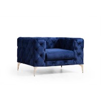 Кресло Atelier Del Sofa Como Navy Blue фото №2 — интернет-магазин Desire.md