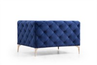 Кресло Atelier Del Sofa Como Navy Blue фото №3 — интернет-магазин Desire.md