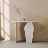 Masă consolă Hanah Home Arya Travertine imaginea #2 — magazin online Desire.md