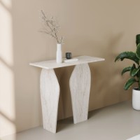 Masă consolă Hanah Home Arya Travertine imaginea #3 — magazin online Desire.md