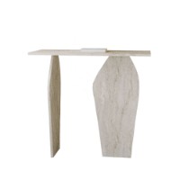 Masă consolă Hanah Home Arya Travertine imaginea #5 — magazin online Desire.md