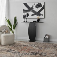 Masă consolă Hanah Home Ellittica Anthracite imaginea #2 — magazin online Desire.md