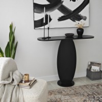 Masă consolă Hanah Home Ellittica Anthracite imaginea #4 — magazin online Desire.md