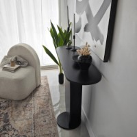 Masă consolă Hanah Home Ellittica Anthracite imaginea #6 — magazin online Desire.md