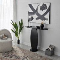Masă consolă Hanah Home Ellittica Anthracite imaginea #8 — magazin online Desire.md