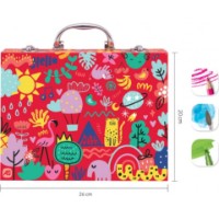 Детский набор для рисования Happi Hobbi Art Case My World (1038-82060) фото №5 — интернет-магазин Desire.md