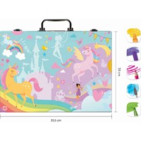 Детский набор для рисования Happi Hobbi Art Case Unicorn (1038-82058) фото №4 — интернет-магазин Desire.md