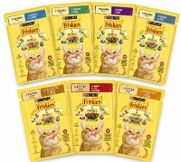 Hrană umedă pentru pisici Purina Friskies Adult 85g 7tastes*4pcs