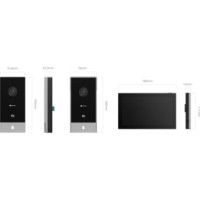 Видеодомофон Ezviz CS-HP5-R100-1W2TFC фото №2 — интернет-магазин Desire.md