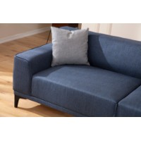 Canapea Atelier Del Sofa Petra 3 Blue imaginea #2 — magazin online Desire.md