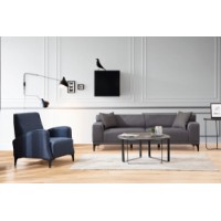 Canapea Atelier Del Sofa Petra 3 Anthracite imaginea #4 — magazin online Desire.md