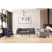 Canapea Atelier Del Sofa Petra 3 Anthracite imaginea #5 — magazin online Desire.md