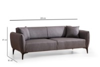 Canapea Atelier Del Sofa Belissimo Dark Grey imaginea #9 — magazin online Desire.md