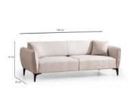 Canapea Atelier Del Sofa Belissimo Off White imaginea #8 — magazin online Desire.md