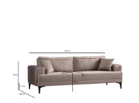 Canapea Atelier Del Sofa Astana Beige imaginea #11 — magazin online Desire.md