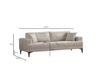 Canapea Atelier Del Sofa Astana Ecru imaginea #11 — magazin online Desire.md