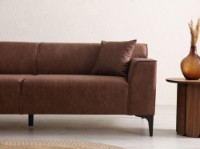 Canapea Atelier Del Sofa New Petra 3 Cognac imaginea #3 — magazin online Desire.md