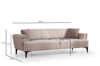 Диван Atelier Del Sofa Hamlet Beige фото №9 — интернет-магазин Desire.md