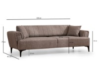 Диван Atelier Del Sofa Hamlet Light Brown фото №8 — интернет-магазин Desire.md
