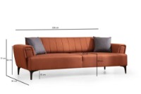 Диван Atelier Del Sofa Hamlet Tile Red фото №9 — интернет-магазин Desire.md