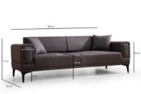 Диван Atelier Del Sofa Horizon Dark Grey фото №9 — интернет-магазин Desire.md