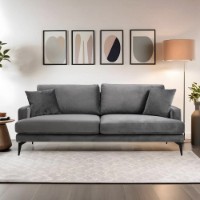 Диван Atelier Del Sofa Papira 3 Seater Grey фото №3 — интернет-магазин Desire.md