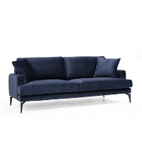 Canapea Atelier Del Sofa Papira 3 Seater Navy Blue imaginea #10 — magazin online Desire.md