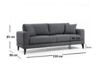 Диван Atelier Del Sofa Nordic 3 Seater фото №11 — интернет-магазин Desire.md
