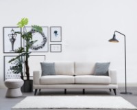 Canapea Atelier Del Sofa Nordic 3 Seater Beige