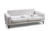 Диван Atelier Del Sofa Nordic 3 Seater Beige фото №4 — интернет-магазин Desire.md