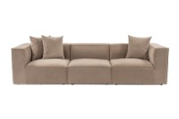 Canapea Atelier Del Sofa Sora 3 Cappuccino imaginea #3 — magazin online Desire.md