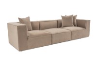Canapea Atelier Del Sofa Sora 3 Cappuccino imaginea #4 — magazin online Desire.md