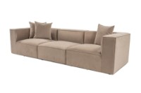 Canapea Atelier Del Sofa Sora 3 Cappuccino imaginea #5 — magazin online Desire.md