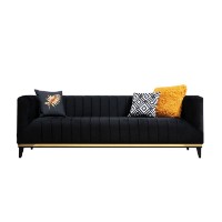 Canapea Atelier Del Sofa Bellino Black imaginea #5 — magazin online Desire.md