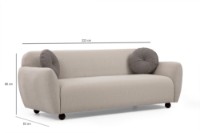 Диван Atelier Del Sofa Eddy Cream фото №7 — интернет-магазин Desire.md