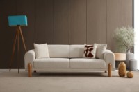 Canapea Atelier Del Sofa Lyke 3 Seater Cream imaginea #3 — magazin online Desire.md