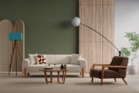 Canapea Atelier Del Sofa Lyke 3 Seater Cream imaginea #4 — magazin online Desire.md