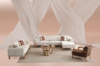Canapea Atelier Del Sofa Lyke 3 Seater Cream imaginea #5 — magazin online Desire.md