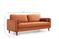 Canapea Atelier Del Sofa Rome Orange imaginea #10 — magazin online Desire.md