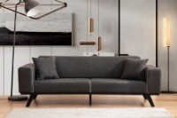 Диван Atelier Del Sofa Leon 3 Seater Anthracite фото №2 — интернет-магазин Desire.md