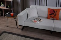 Диван Atelier Del Sofa Leon 3 Seater Light Grey фото №2 — интернет-магазин Desire.md