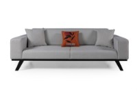 Диван Atelier Del Sofa Leon 3 Seater Light Grey фото №3 — интернет-магазин Desire.md