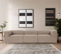 Canapea Atelier Del Sofa Fora 3 Seater Brown