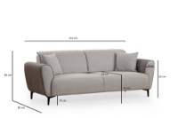 Диван Atelier Del Sofa Aren Grey фото №11 — интернет-магазин Desire.md