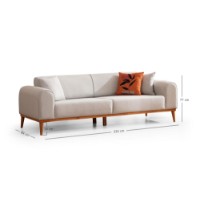 Canapea Atelier Del Sofa Kapri Cream imaginea #9 — magazin online Desire.md