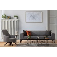 Canapea Atelier Del Sofa Kapri Light Grey imaginea #2 — magazin online Desire.md