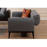 Canapea Atelier Del Sofa Kapri Light Grey imaginea #4 — magazin online Desire.md